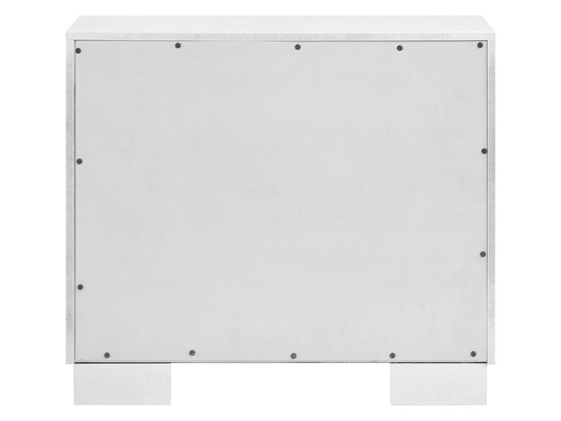 Jessica 22.7" Tall 2 Drawer Nightstand