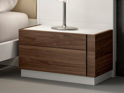 Lisbon Jn 15" Tall 2 Drawer Nightstand