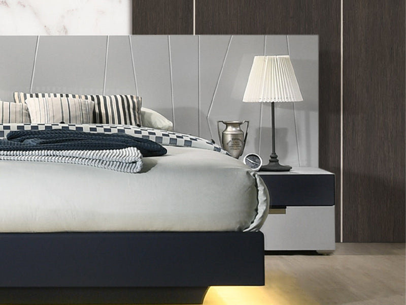 Marsala 16" Tall 2 Drawer Nightstand