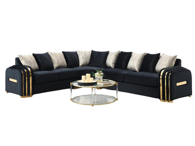 Julia Massa 117" / 95" Wide Sectional