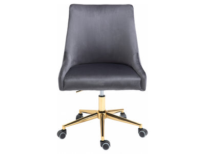Karina 23" Wide Velvet Upholstered Office Chair