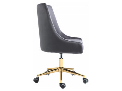 Karina 23" Wide Velvet Upholstered Office Chair