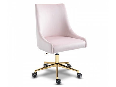 Karina 23" Wide Velvet Upholstered Office Chair