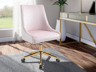 Karina 23" Wide Velvet Upholstered Office Chair