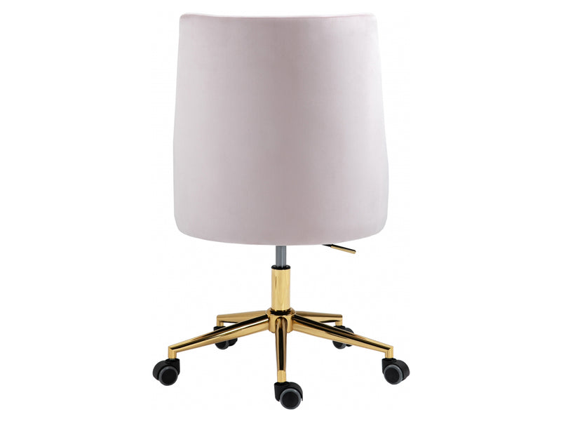 Karina 23" Wide Velvet Upholstered Office Chair