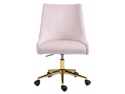 Karina 23" Wide Velvet Upholstered Office Chair