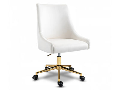 Karina 23" Wide Velvet Upholstered Office Chair