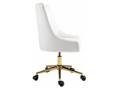 Karina 23" Wide Velvet Upholstered Office Chair