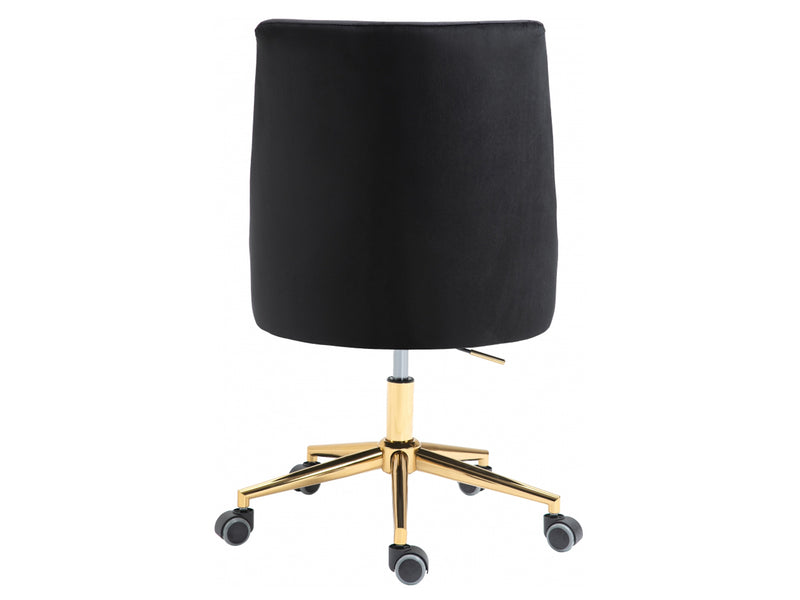 Karina 23" Wide Velvet Upholstered Office Chair