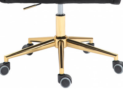 Karina 23" Wide Velvet Upholstered Office Chair