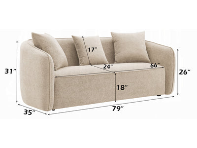 Keith 79" Wide Sofa