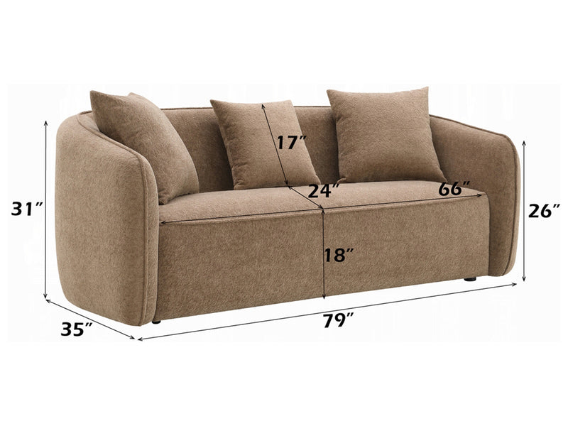 Keith 79" Wide Sofa