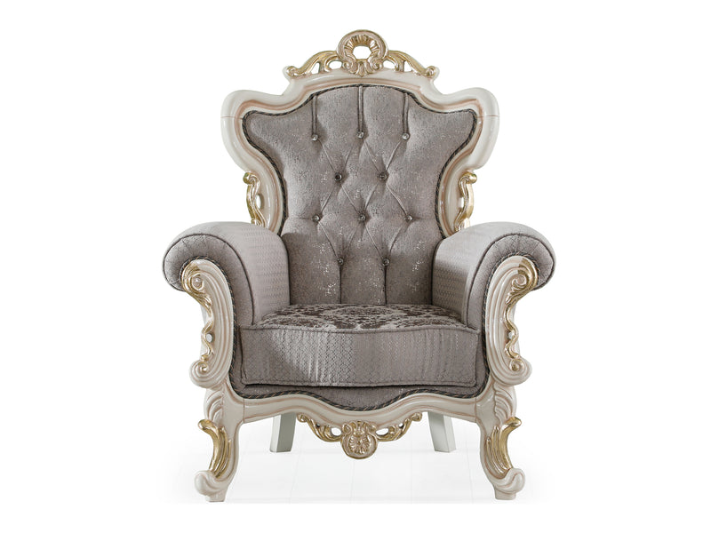 Kelebek 41" Wide Rolled Armchair