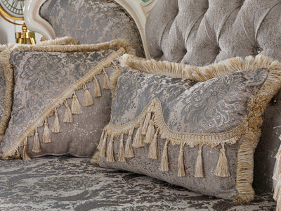 Kelebek 98" Wide Rolled Arm Traditional Sofa
