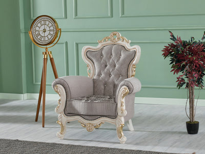 Kelebek 41" Wide Rolled Armchair