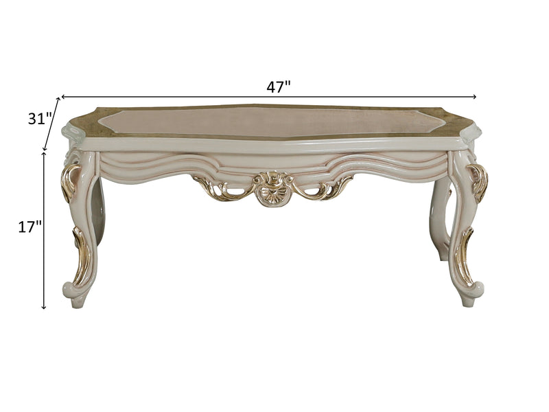 Kelebek 47" Wide Coffee Table