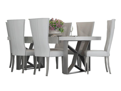 Kiu 79" Wide 6 Person Dining Table
