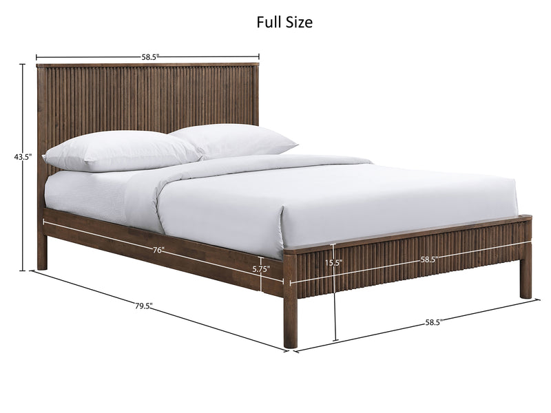 Kivo Solid Wood Kid Platform Bed