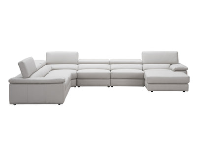 Kobee 155.5" / 126" Wide Leather Sectional