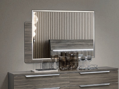 Kroma 68" Wide 6 Drawer Dresser With Mirror