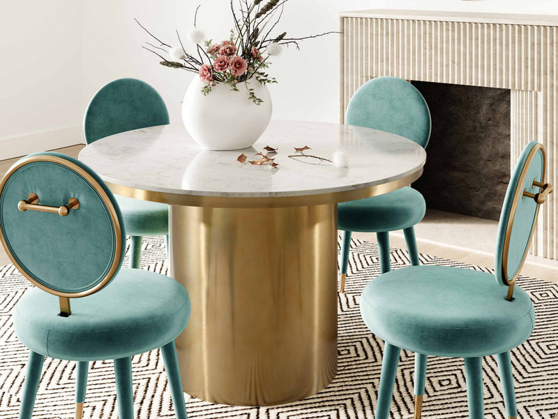 Alisin DT - Kylie DC 4 Person Dining Room Set