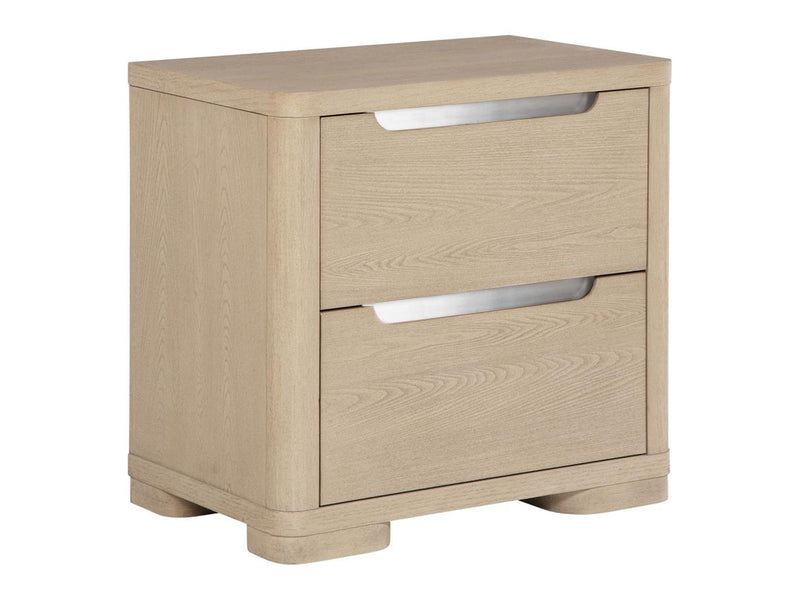 Ladera 26.5" Tall 2 Drawer Nightstand