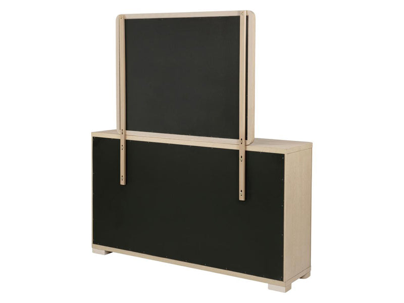 Ladera 66" Wide 6 Drawer Dresser With Mirror