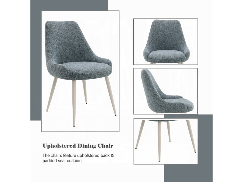 Laela 22" Wide Dining Chair (Set of 2)