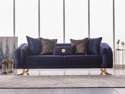 Laguna 91" Wide Tufted Sofa