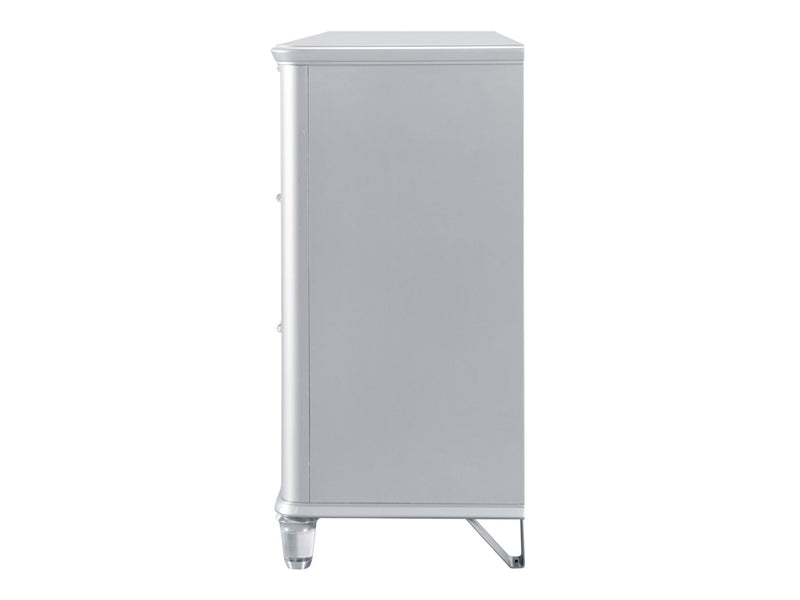 Lando 63" Wide 6 Drawer Dresser With Mirror