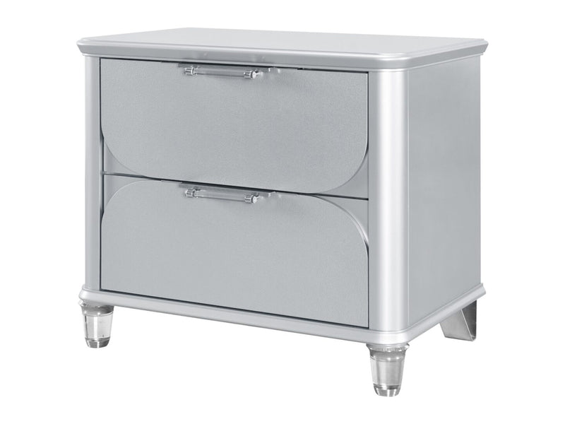 Lando 25.5" Wide 2 Drawer Nightstand