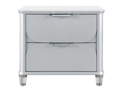Lando 25.5" Wide 2 Drawer Nightstand