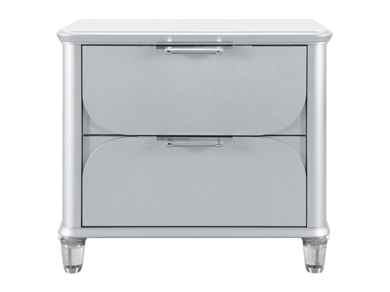 Lando 25.5" Wide 2 Drawer Nightstand