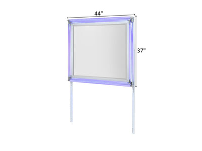 Lando 63" Wide 6 Drawer Dresser With Mirror