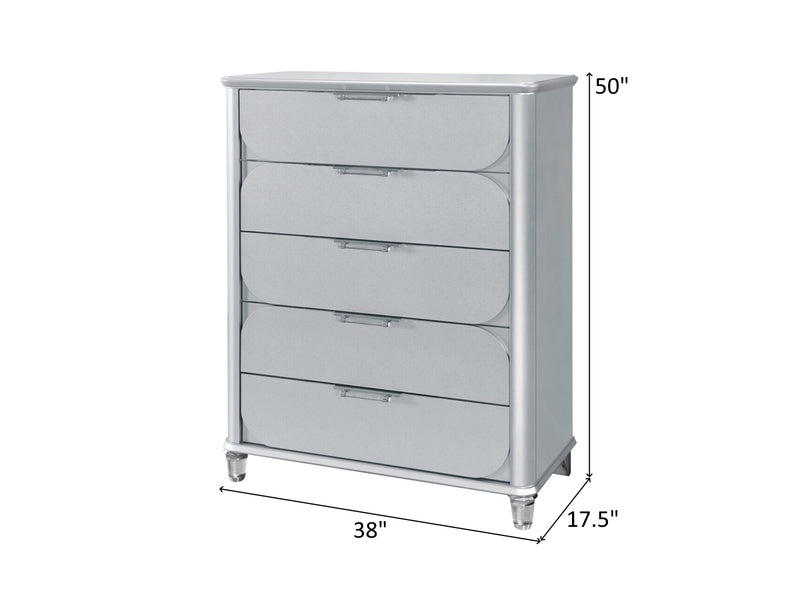 Lando 38" Wide 5 Drawer Chest