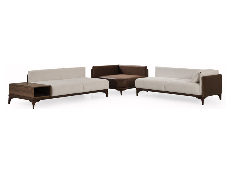 Lara 140.5" / 128" Wide Sectional