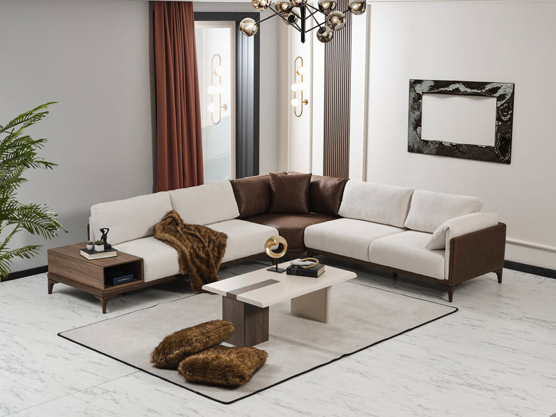 Lara 140.5" / 128" Wide Sectional