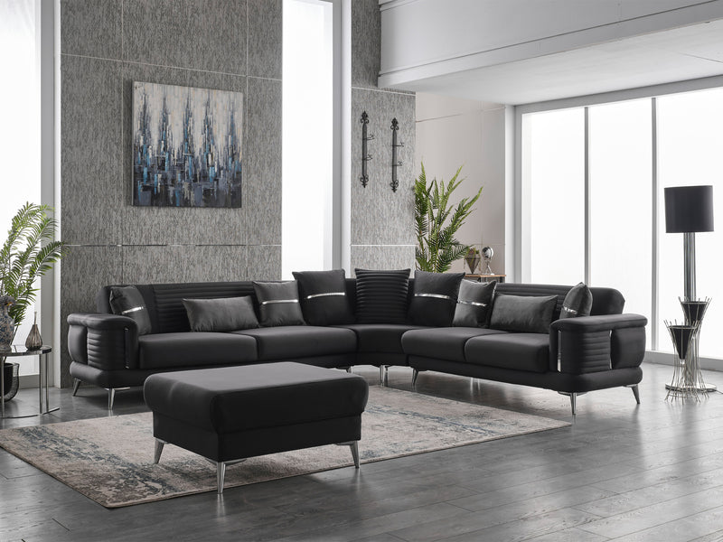 Larissa 126" / 111" Wide Convertible Sectional