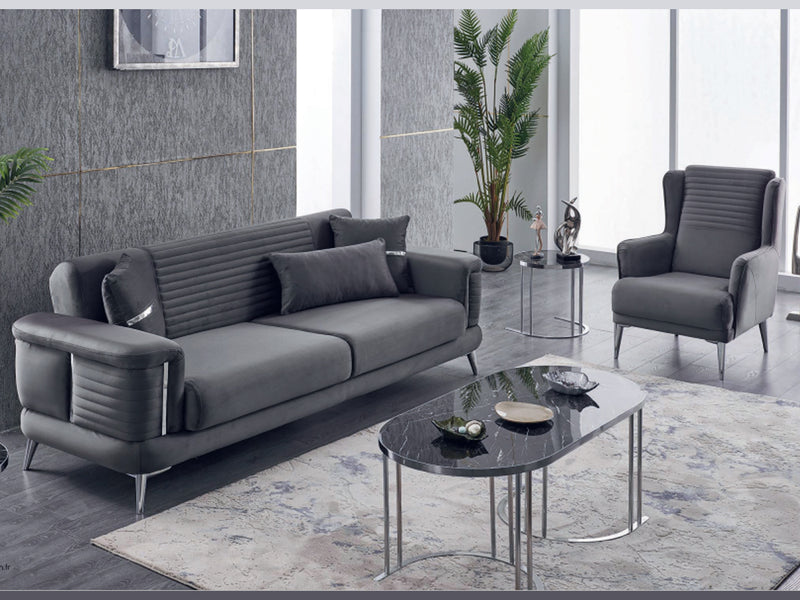 Larissa 91" Wide Convertible Sofa