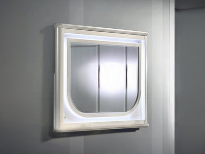 Laveda 63" Wide 6 Drawer Dresser With Mirror