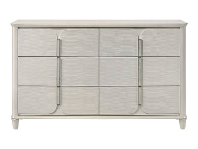 Laveda 63" Wide 6 Drawer Dresser With Mirror
