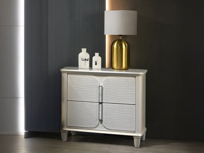 Laveda 27" Tall 2 Drawer Nightstand