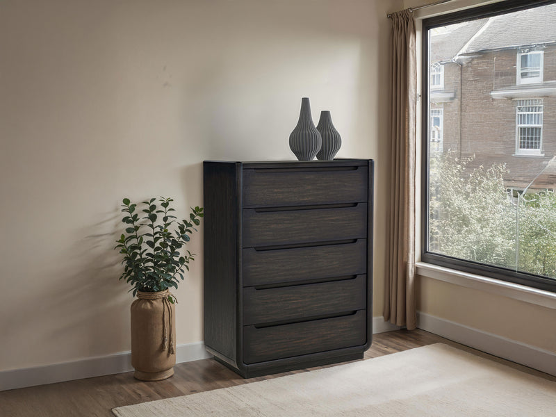 Leandro 40" Wide 5 Drawer Chest