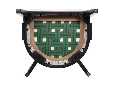 Leandro 4-6 Person Black Round Dining Room Set