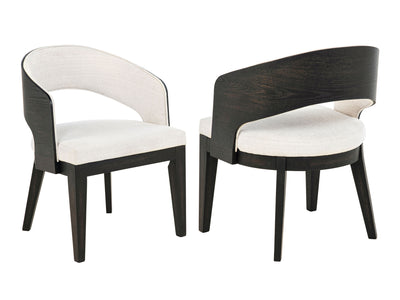 Leandro 4-6 Person Black Round Dining Room Set