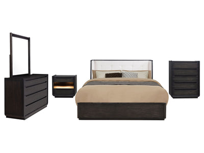 Leandro 40" Wide 5 Drawer Chest