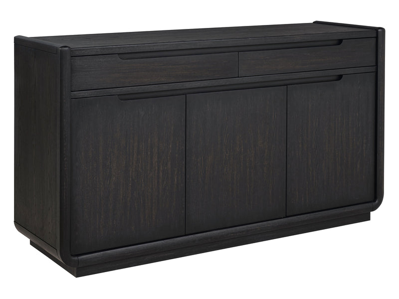 Leandro 64" Wide 3 Door & 2 Drawer Wood Buffet