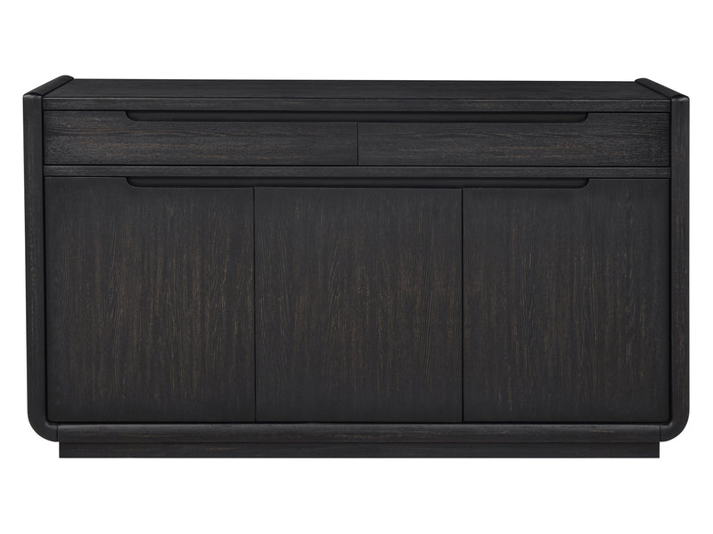 Leandro 64" Wide 3 Door & 2 Drawer Wood Buffet