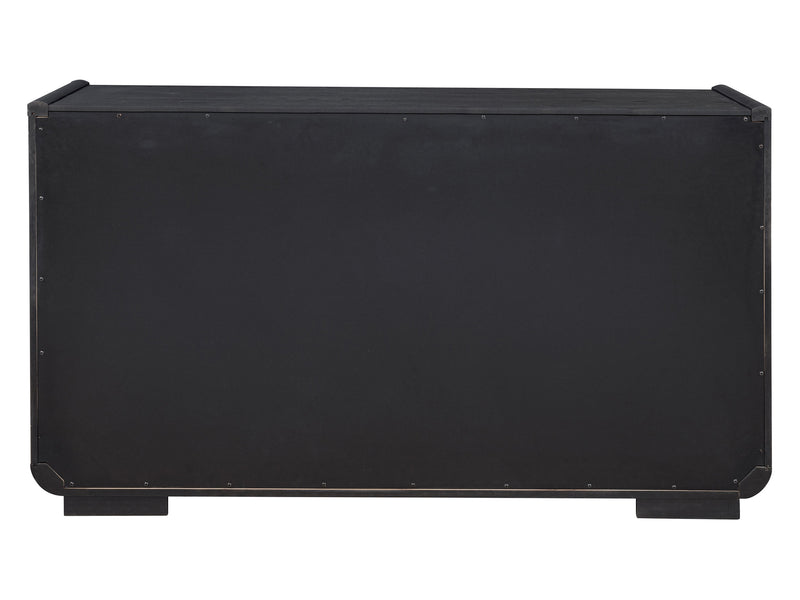 Leandro 64" Wide 3 Door & 2 Drawer Wood Buffet