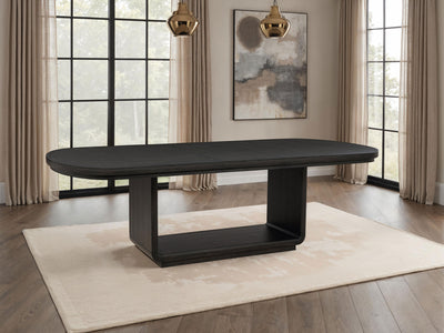 Leandro 6-8 Person Extendable Oval Dining Room Set